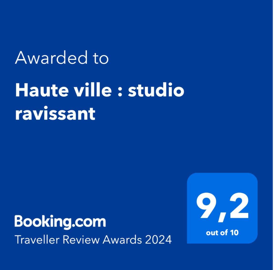 Haute Ville : Studio Ravissant 그랑빌 외부 사진